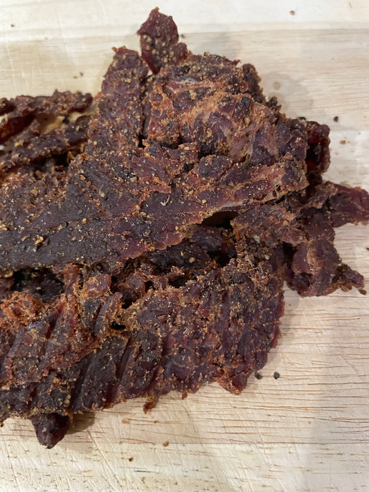 3 Alarm Overland Brisket Beef Cracked Black Pepper Jerky (Gluten Free)