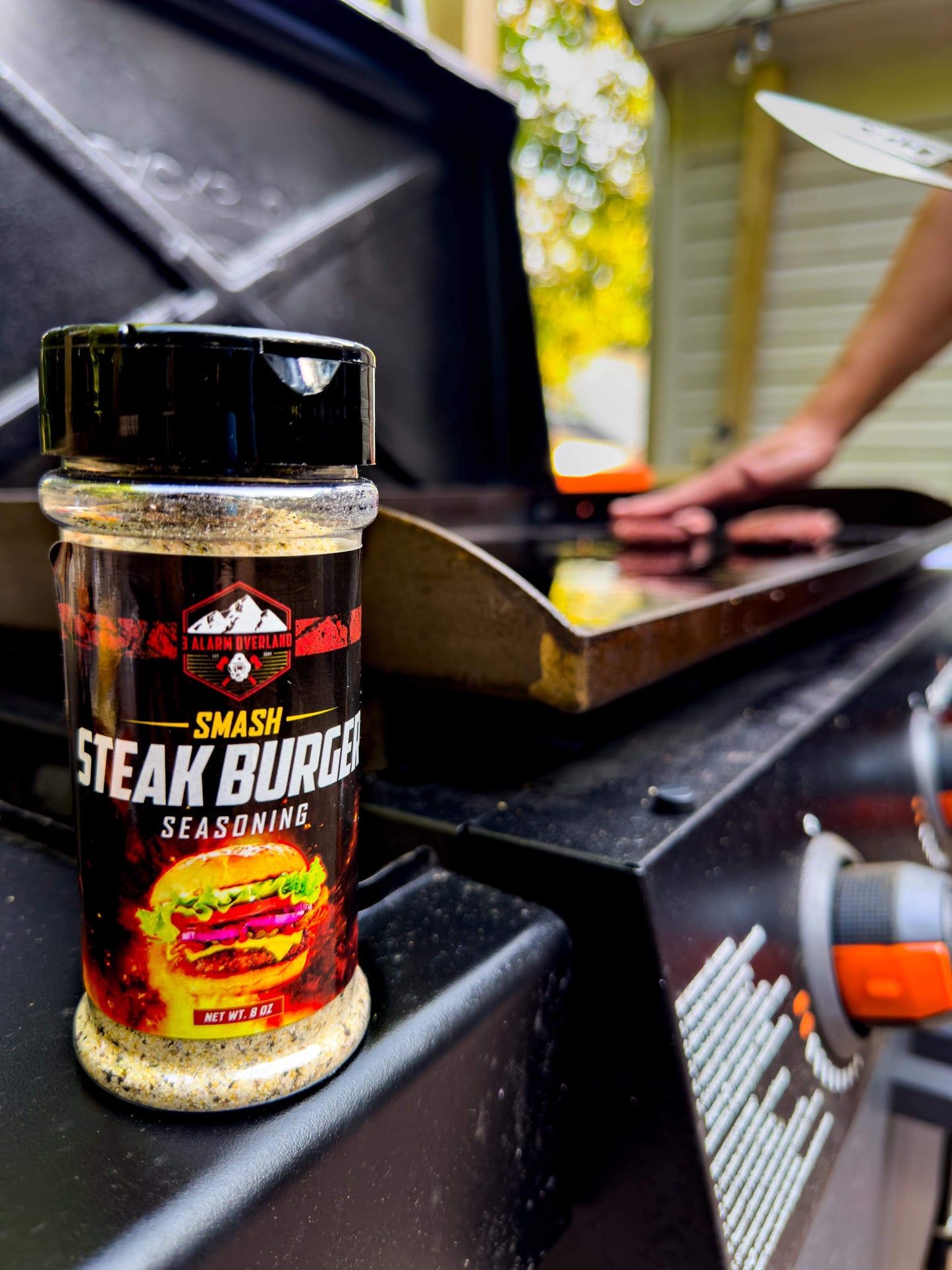 3 Alarm Overland Smash Steak Burger Seasoning